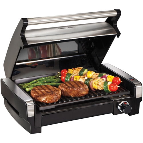 Hamilton Beach 25360 Flavor Searing Indoor Grill Walmart Com
