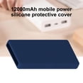 thumbnail image 3 of MesaSe Protective Case Dirt-resistant Solid Color Design 12000mAh CP12S Silicone Mobile Power Cover for Huawei Glory Power Bank, 3 of 7