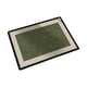 thumbnail image 2 of Alfombra de piso verde medio para entrada de cocina (no para baño), barro de diatomeas absorbente, 40 cm x 60 cm, tela texturizada, base antideslizante, 2 of 7