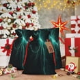 thumbnail image 6 of Naloa Green Lightning Flash Drawstring Christmas Bags, 3D Xmas Gift Bags, Christmas Wrapping Bags, Xmas Goodie Bags, Treat Pouch Bags, Party Favor Bags-Medium, 6 of 9