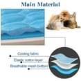 thumbnail image 6 of Dog Cooling Mats Summer Pet Blanket Soft Cats Kennel Ice Pad for Dog Cat Sofa, Car Seat and Outdoor, 6 of 6