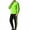 Green 03, variant on Stamzod Track Suits Mens Stand Collar Zip Up Jacket Sweatpants Tracksuit Set 2 Piece Color Block Sweatsuits for Men XXL