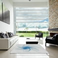 thumbnail image 7 of Ahgly Company Machine Washable Indoor Rectangle Transitional White Smoke Area Rugs, 8' x 10', 7 of 7