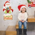 thumbnail image 3 of Opvise Christmas Door Hanging Festive Party Decor Eco-friendly Eye-catching Xmas Door Hanging for Merry Atmosphere for Christmas A, 3 of 7