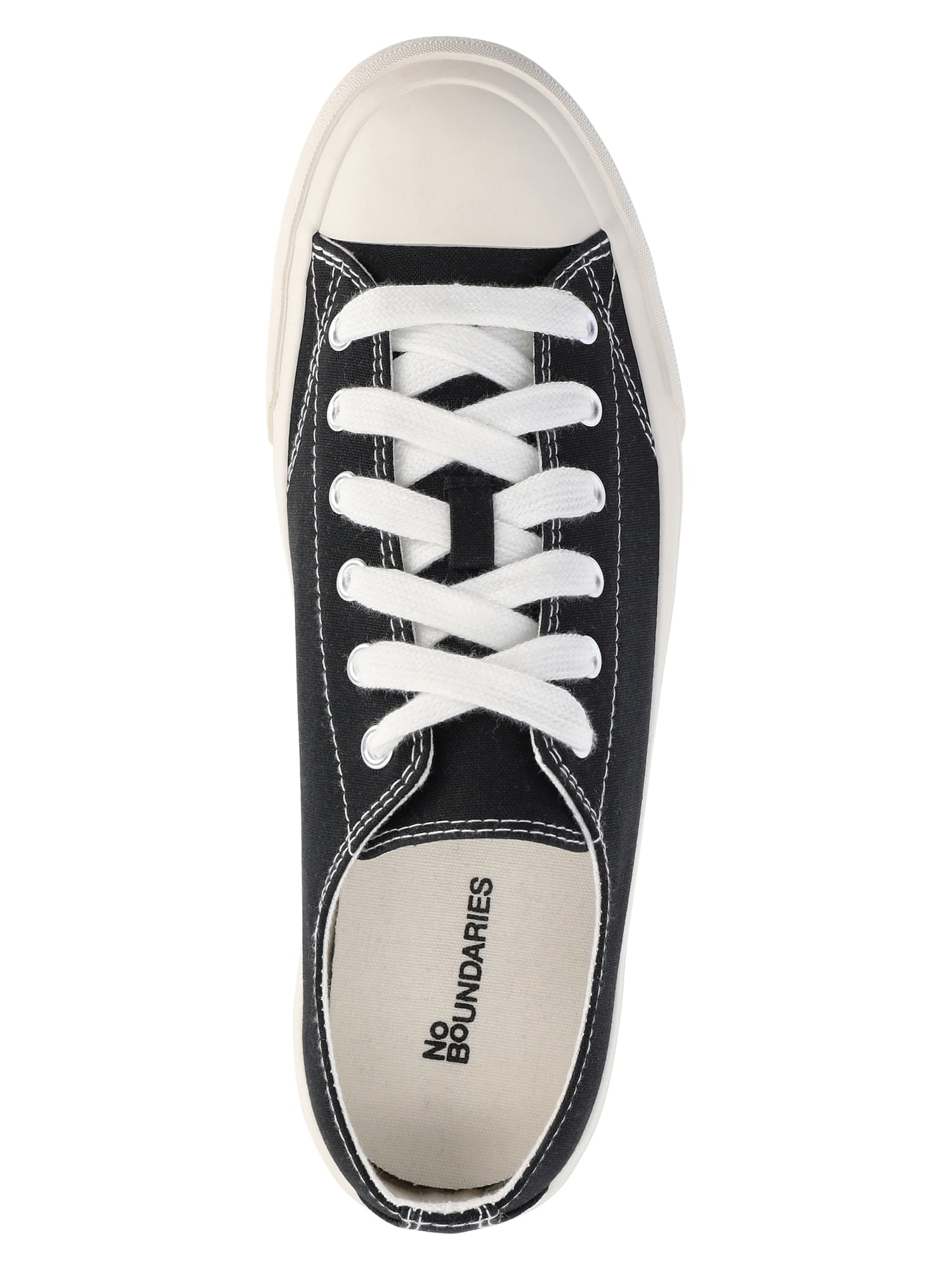 No Boundaries Women's Classic Lace-Up Sneakers