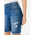 thumbnail image 4 of Sofia Jeans Women's Gabriela Bermuda Skinny Mid Rise Pull On Shorts, 4 of 6