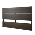 thumbnail image 4 of Nexera 4-Piece Bedroom Set With Bed Frame, Headboard, Extension Panels & Nightstand In Queen|Black & Ebony, 4 of 8