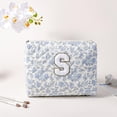 thumbnail image 2 of Bolsa de maquillaje JOVAKIT Alphabet Cosmetic Bag 2 unidades Blue Floral S, 2 of 7