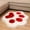 Red, variant on Home Decor Super Soft Sheepskin Rug Furry Cat Paws Rug Kids Room Rug Kawaii Room Decor Non Throw Rug Furry Rug Bedroom Rug Carpet Happy 2026!