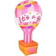 thumbnail image 6 of Fraser Hill Farm 10-Ft. Inflatable It's a Girl Balloon Sign with Lights | Outdoor Blow-Up Festive Decor for Baby Shower Celebration Party with Blower, Stakes, Ropes, and Storage Bag, 6 of 9