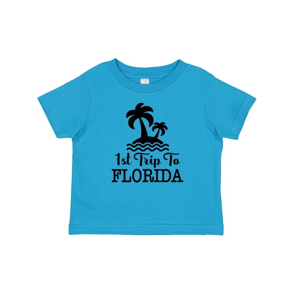Inktastic First Trip to Florida Vacation Boys or Girls Baby T-Shirt