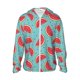 thumbnail image 1 of Fotbe Watermelon Chaqueta con Protección Solar UPF 50+ para Hombre y Mujer, Camisa con Capucha y Bolsillos-Medium, 1 of 7