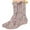 C, variant on Diufon Women's Fuzzy Slipper Socks Fall Winter Comfy Thickened Warm Sleep Socks Plush Colorful Footwear Socks