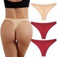 thumbnail image 1 of Ropa interior hipster Gibobby para mujer Calzoncillos Patchwork Color 3 piezas XXL, 1 of 5