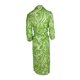 thumbnail image 4 of VISgogo Vestido casual para mujer, cuello de solapa, cuello en V, manga larga, contraste de color, estampado, corte alto, vestidos con cordones VISgogo  moda, 4 of 9