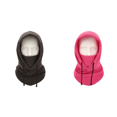 thumbnail image 1 of Pasamontañas Forro Polar Al Viento Máscara Invierno Calentador Cuello para Mujeres Y Hombres (gris), 1 of 8