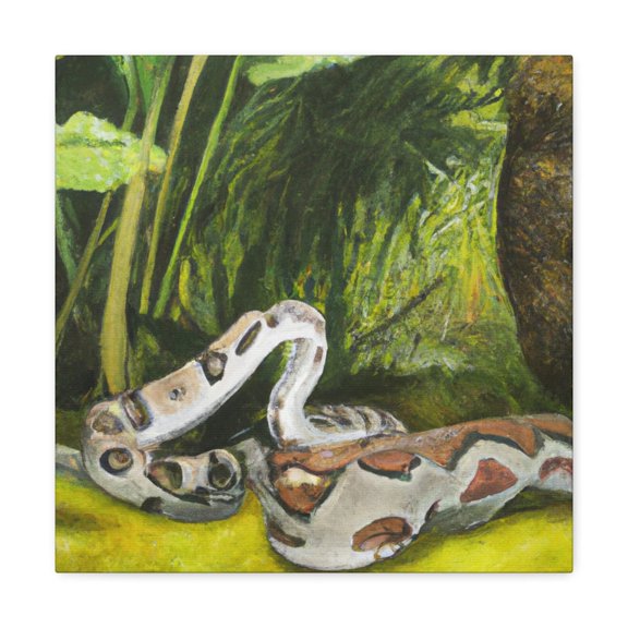 Python Anticipation Painting - Canvas