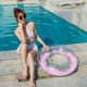 thumbnail image 5 of Feather Armpit Circle Lap Piscina de agua para adultos Gonfiabili Flotador Colchón Lifebuoy JShteea libre de BPA, 5 of 8
