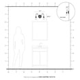 thumbnail image 6 of 16572-91 Livex Lighting Lansdale - 2 Light Bath Vanity In Transitional Style-7 Inches Tall and 13.5 Inches Wide, 6 of 11