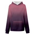 thumbnail image 7 of Tiweut Hoodies for Girls Cute Teen Preppy Hooded Sweatshirt Oversized Long Sleeve Shirts Gradient Clothes for Children Tops 3-4 Y, 7 of 7