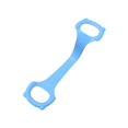 thumbnail image 4 of Siruishop Bande de Résistance en Forme de 8 pour Exercice Musculation Pilates Bleu, 4 of 8