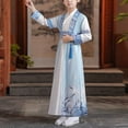 thumbnail image 5 of Chinese Traditional Hanfu Dress Suit for Boys and Girls Han Dynasty Ancient Party Dress Culture Clothing for Halloween, Easter, Christmas Festival, 5 of 9