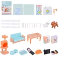 thumbnail image 4 of Jouet de Maison de Blocs de Construction pour Enfants B avec Meubles pour Jeu d'Imitation, 4 of 8