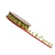 thumbnail image 3 of Cinta navideña para envolver regalos, cinta decorativa de 10 yardas para hacer moños rojo verde, 3 of 9