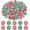Multi-color, variant on 100 Pcs Candy Ornaments,1In Christmas Tree Ornaments,Fake Candy Ornaments,Candy Cane Craft for Indoor,Outdoor,Craft,Party Supplies(Red White, Green White)