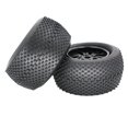 thumbnail image 3 of RC 1/8 Monster Truck Tires & Wheel Rims 17mm Hex for HSP HPI   Pack of 2, 3 of 9