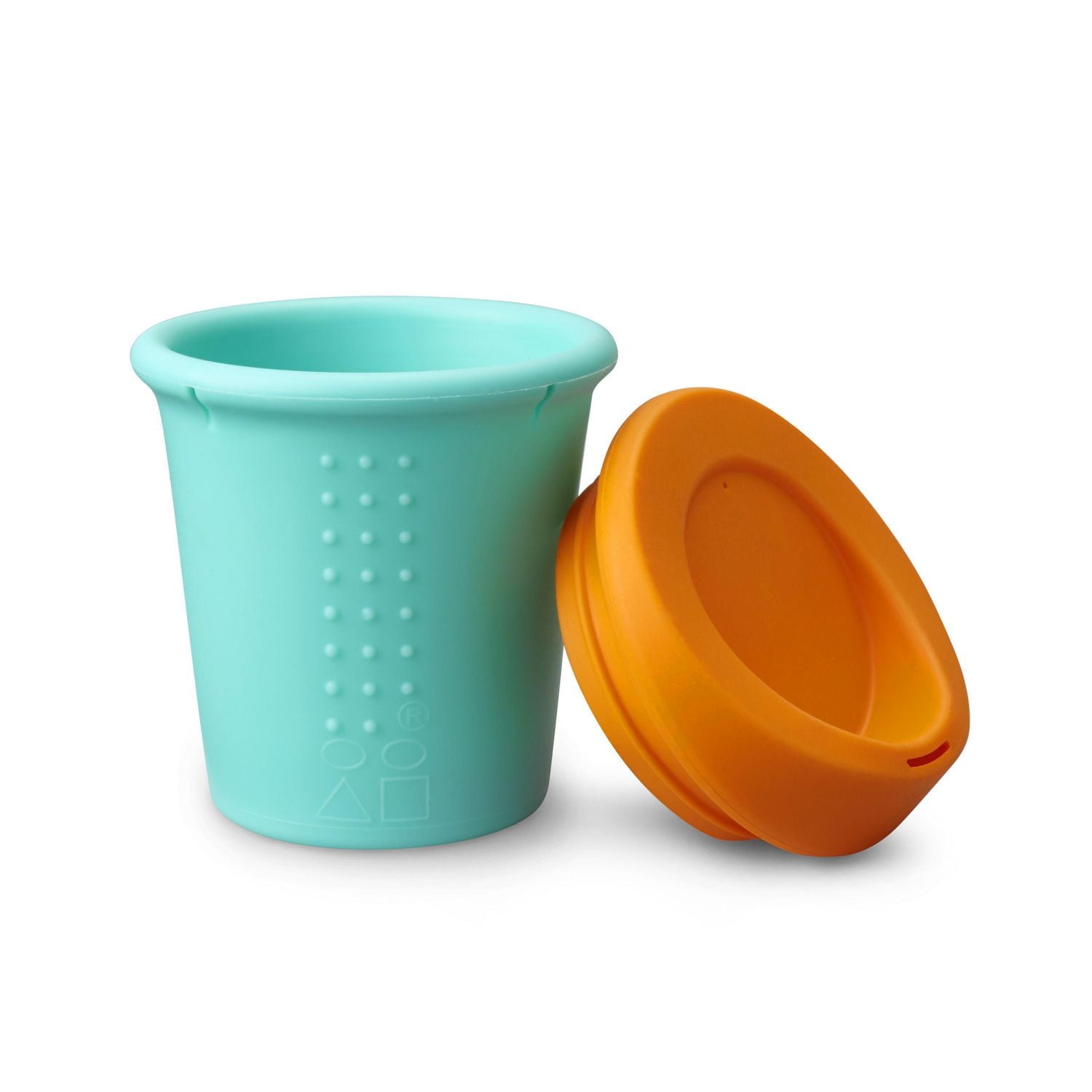 GoSili To-Go Tasse 8oz., Mer/Orange