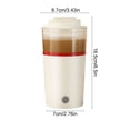 thumbnail image 3 of Apmemiss Self Stirring Mug,Rechargeable Automatic Magnetic Self Stirring Coffee Mug,Rotating Home Office Travel Mixing Cup, for Coffee, Chocolate, Milk, Protein,Cocoa, for Office, School, Gym, Gift, 3 of 6