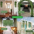 thumbnail image 6 of Clearance! SDJMa 12 /14 /24/36 Strands 86 FT Fake Vines Fake Ivy Leaves Artificial Ivy, Ivy Garland Greenery Vines for Bedroom Decor Aesthetic Silk Ivy Vines for Room Wall Decor, 6 of 9