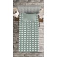 thumbnail image 3 of Ambesonne Nature Quilted Bedspread Set 2 Pcs, Baroque Tulip Branches, Twin Size, Pale Sage Green White, 3 of 3