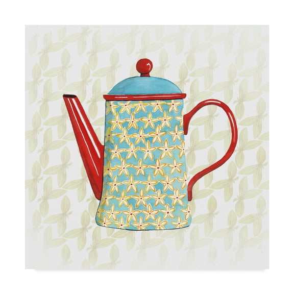 Trademark Fine Art 'Sweet Teapot VI' Canvas Art by Grace Popp