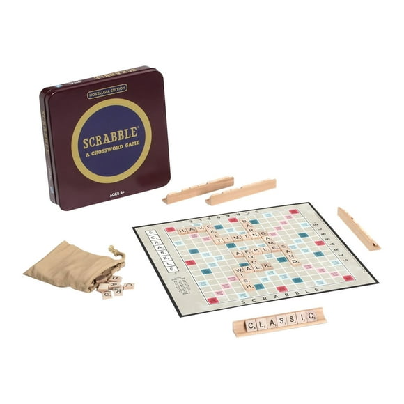 Scrabble - Boîte Nostalgie - Jeu de Mots