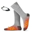 thumbnail image 1 of Winter Heating Socks Electric Heated Socks Cold Weather Heated Cotton Socks with Constant Temperature for, 1 of 8
