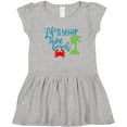 thumbnail image 3 of Inktastic Life is Better at the Beach Crab and Palm Tree Girls Toddler Dress, 3 of 5