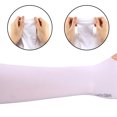 thumbnail image 4 of Antideslizante Actividades Hombres Mano Brazo Protector Largo Verano Sol Conveniente Medio Dedo Manga Para Conducir Kearding OD009391-06, 4 of 6