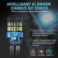 thumbnail image 6 of MAXGTRS 2x T15 W16W 921 912 LED 4014+3030 6000K Bulb Backup Car Reversing Light Backup Canbus Turn Signal Lamp, 6 of 11