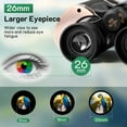 thumbnail image 6 of FancyBant 20X50 Binoculars for Adults,kids,BAK 4 Prism FMC Lens, HD High Powered Binoculars for Bird Watching,Hunting,Outdoor Sport and Travel, 6 of 14