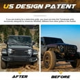 thumbnail image 6 of AMERICAN MODIFIED Tomahawk Grille w/DRL for 18-23 Jeep Wrangler/Gladiator, 6 of 8