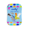 Welly Kids First Aid Kit with Bandages and Ointments, Polka Dot, Assorted Colors and Sizes, 70 Count