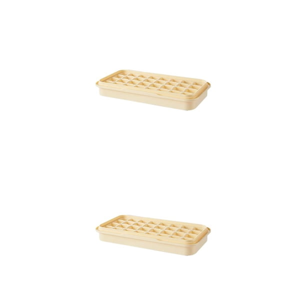 Bearachild Molde para cubitos de hielo, lavable, reutilizable, 32 rejillas de repuesto para el hogar, cocina, barra, gelatina, Chocolate, bandeja, Type2 NO2