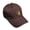 Brown, variant on Soft Baseball Hat Embroidered Dad Hat Italia Flag Men & Ladies Baseball Cap Cotton Burgundy Design Only