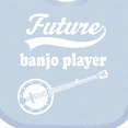 thumbnail image 4 of Inktastic Future Banjo Player Childs Music Boys or Girls Baby Bib, 4 of 4