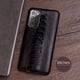 thumbnail image 1 of Funda de cuero genuino para teléfono Samsung Galaxy S22 S21 S10e Note 10 20 Ultra S8 S9 Plus, carcasa trasera de piel de avestruz de lujo Fivean unisex, 1 of 2