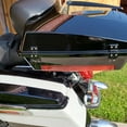 thumbnail image 6 of Kojem Black Trunk Compatible with 1997-2013 Harley Davision Razor Touring Pack Pak Road King Electra Street Glide w/ Lock, 6 of 10