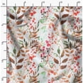 thumbnail image 2 of Soimoi Floral Print, Silk Fabric, Decor Sewing Fabric by The Yard 42 Inch Wide,Decorative Fabric for Shirts Suits Ties, Rose Pink, 2 of 6