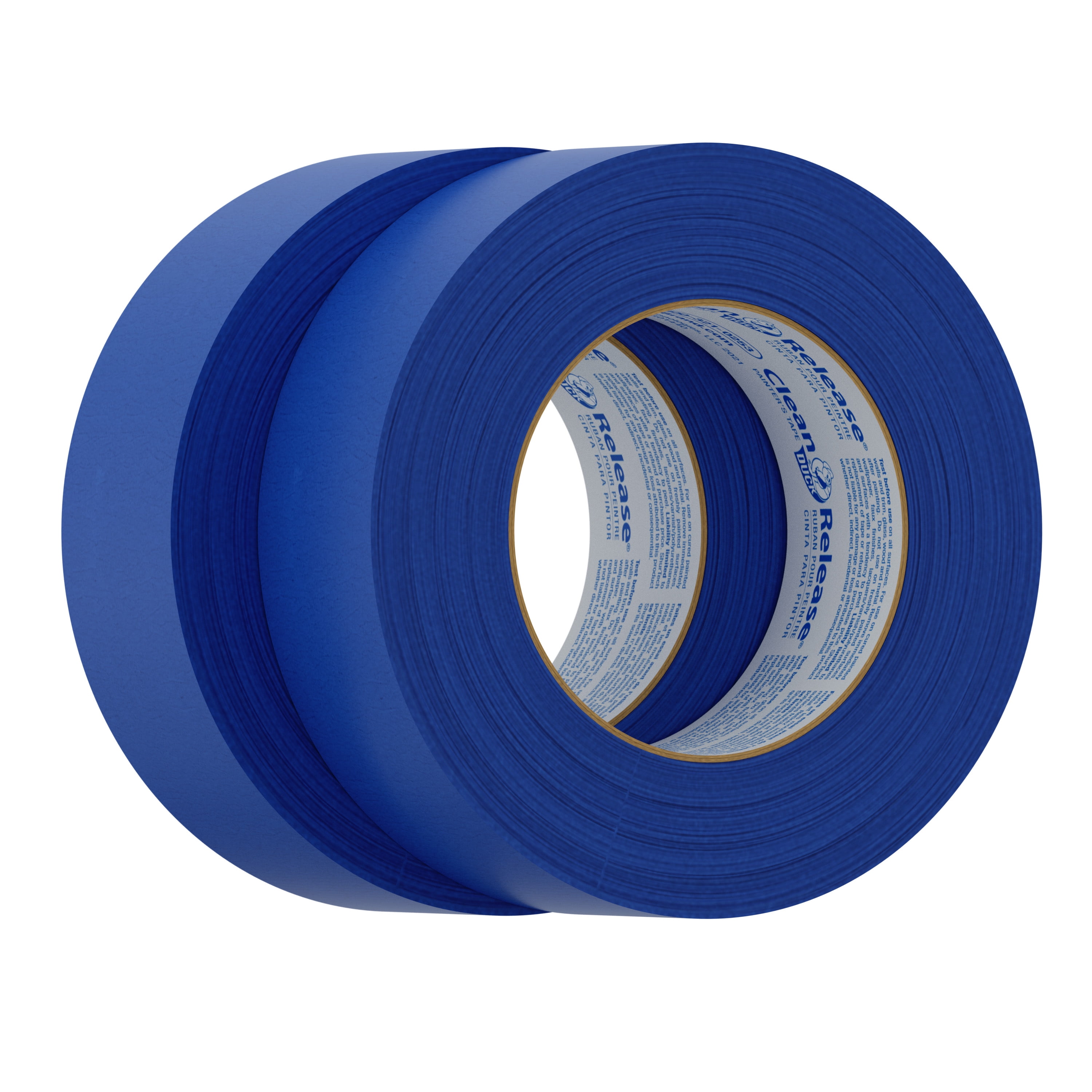 (4 pack) Duck Clean Release 1.41 in. x 60 yd. Blue Painter's Tape, 2 Rolls
